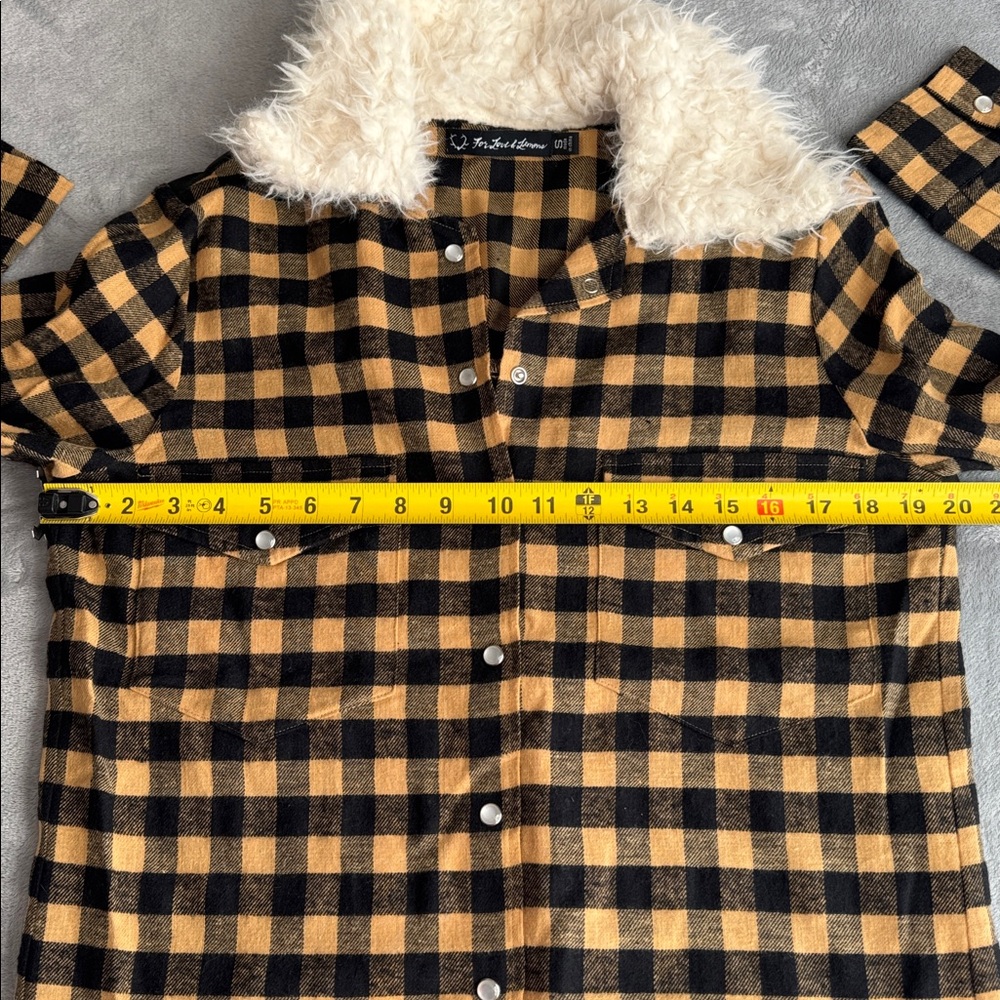 🎯NWOT For Love And Lemons Yellow Black Size Small - Picture 16 of 16